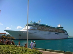 Muelle en las Bahamas