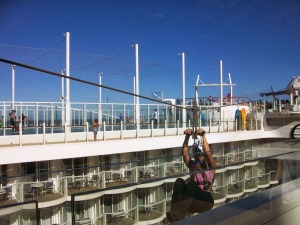 Zipline Oasis of the Seas