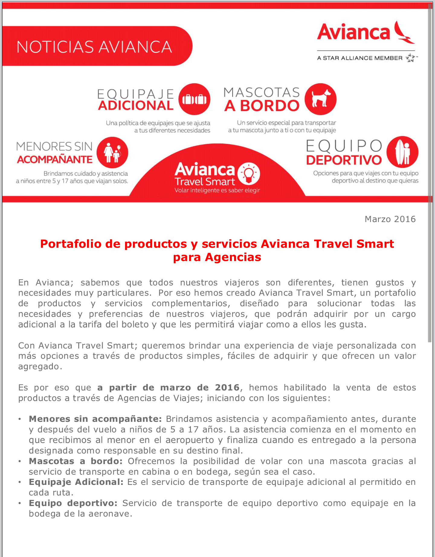 avianca travel form